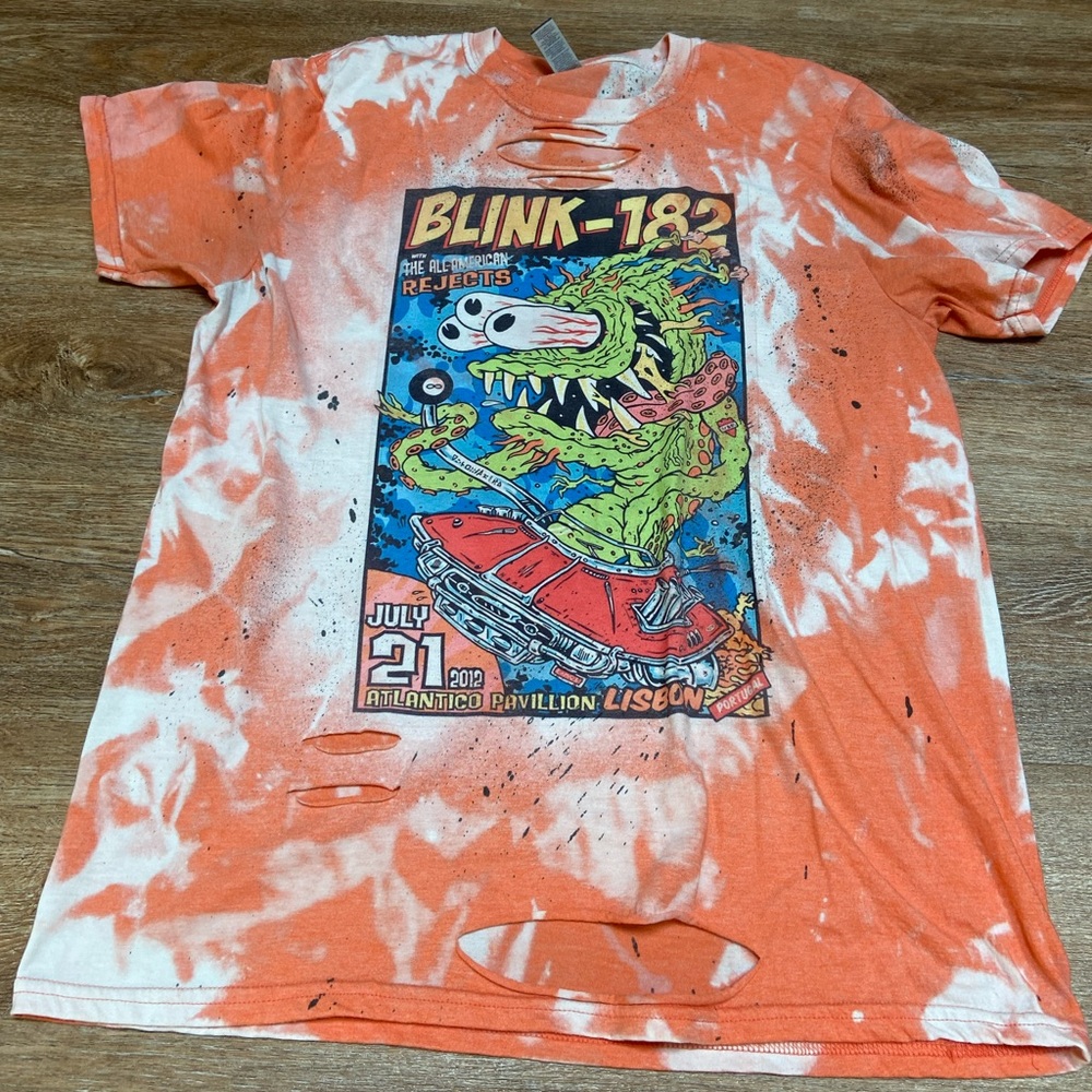 Awesome Vintage concert Blink-182 graphic tee
